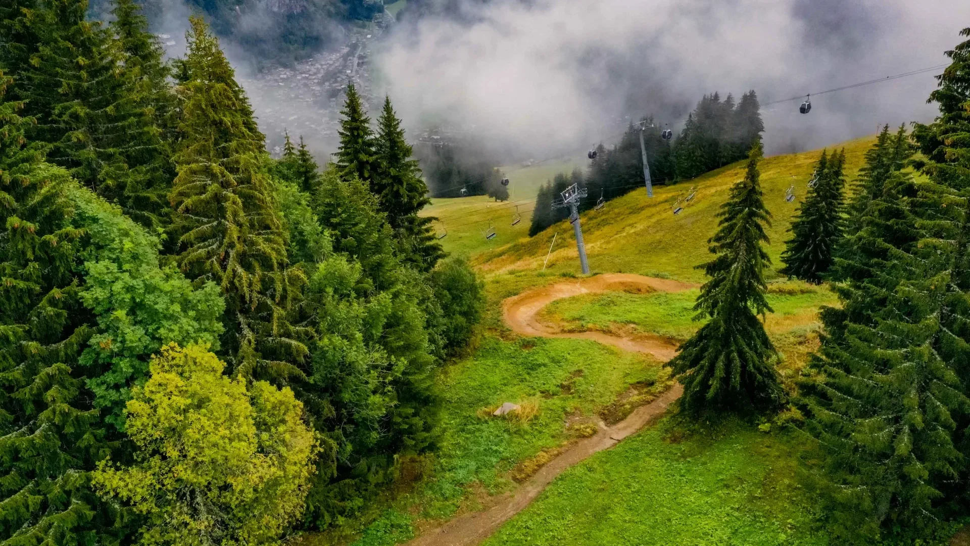Morzine Avoriaz Achtergrondafbeelding