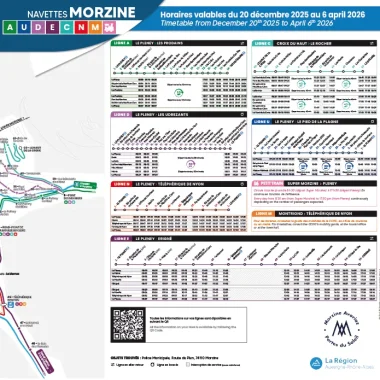 Winterdienstregeling Morzine Shuttle 2025/2026